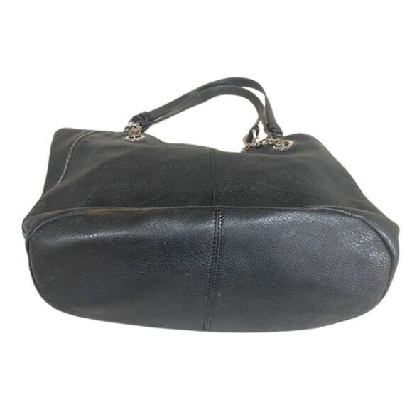 Vince Camuto - Dara, Hobo Style Bag, Genuine Black Leather Handbag, Light Weight - Picture 13 of 16